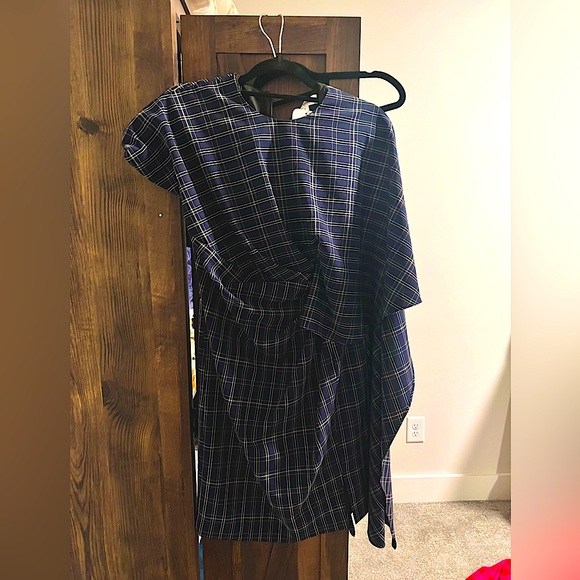 Prabal Gurung midi/mini cape dress. NEW WITH TAGS - Picture 2 of 4